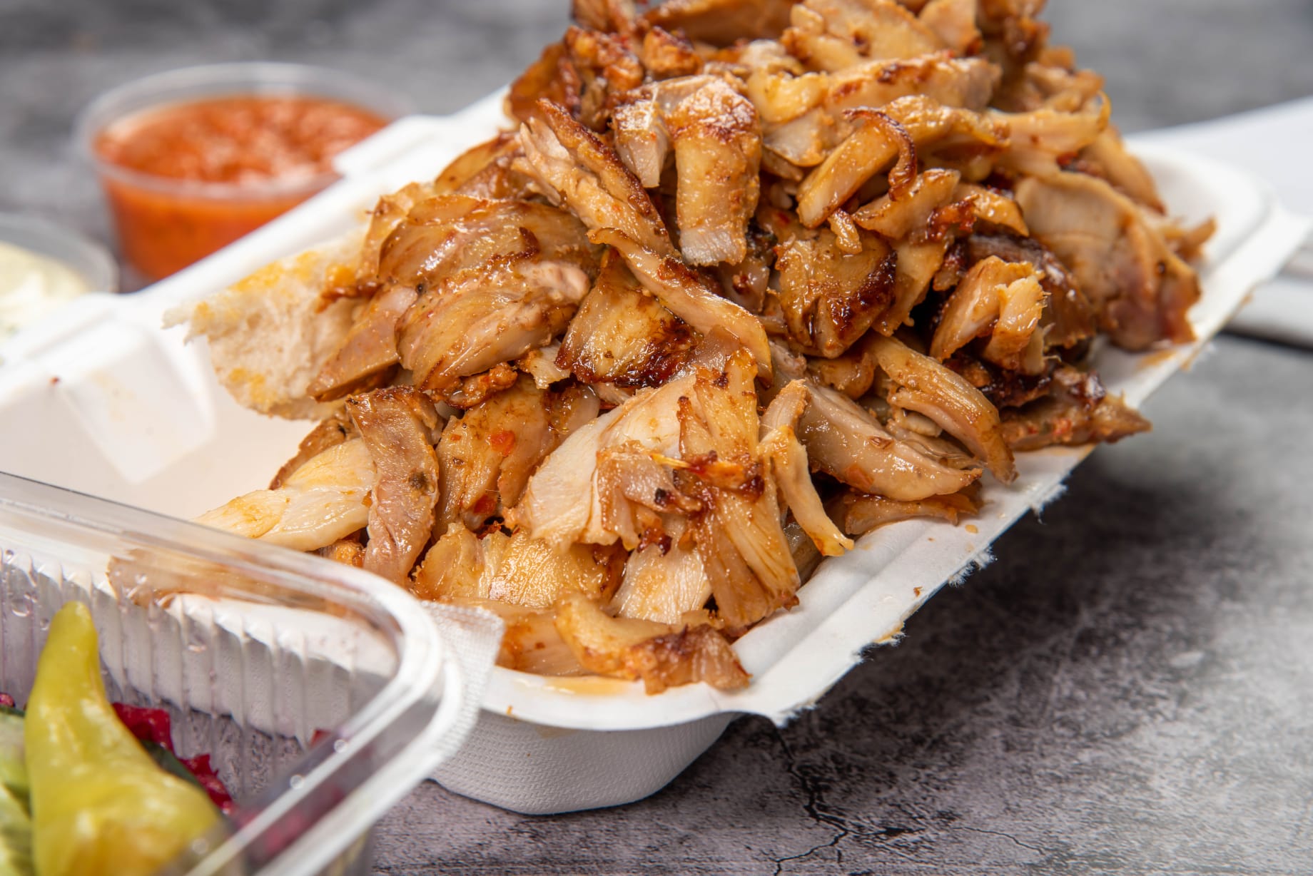 Med Chicken Doner Kebab