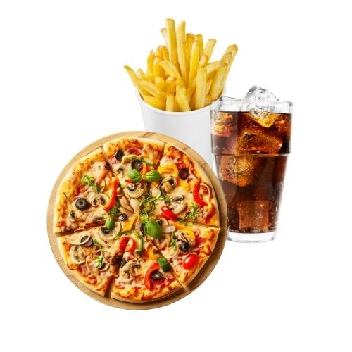 Kids 7in Pizza and Chips