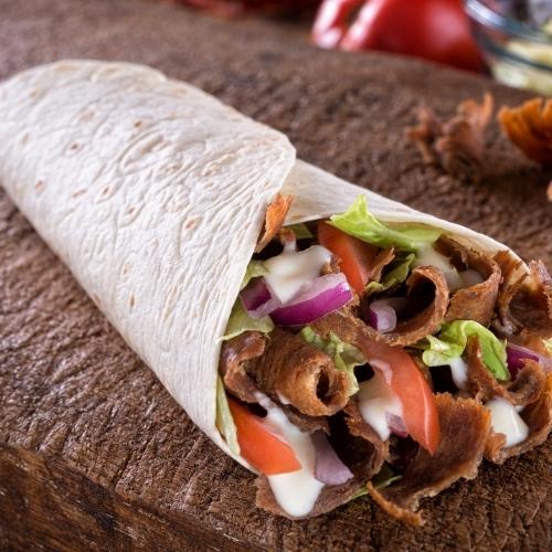 Lamb Doner Wrap